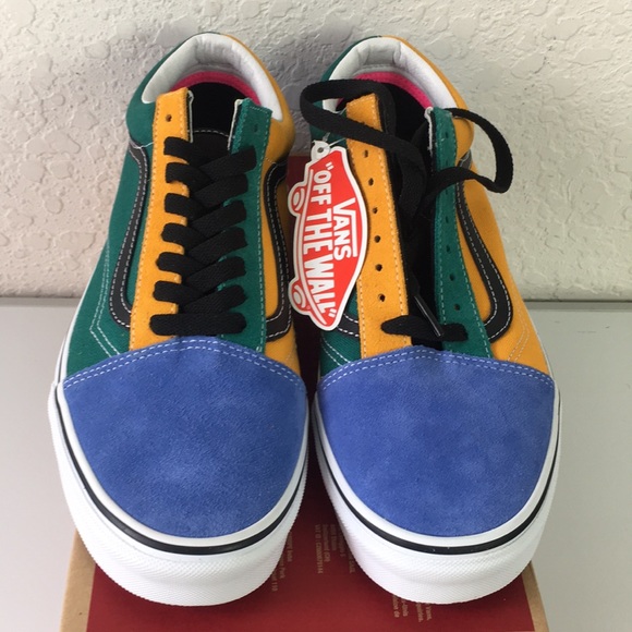 NWT Men Vans Old Skool Multi color Shoes - Picture 2 of 11